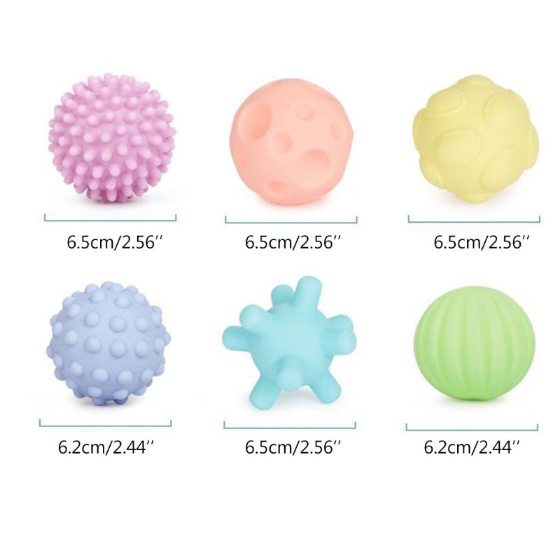 Đồ Chơi Bóng Cảm Giác Chạm Phát Triển Khả Năng Nhận Biết Cho Bé Sơ Sinh