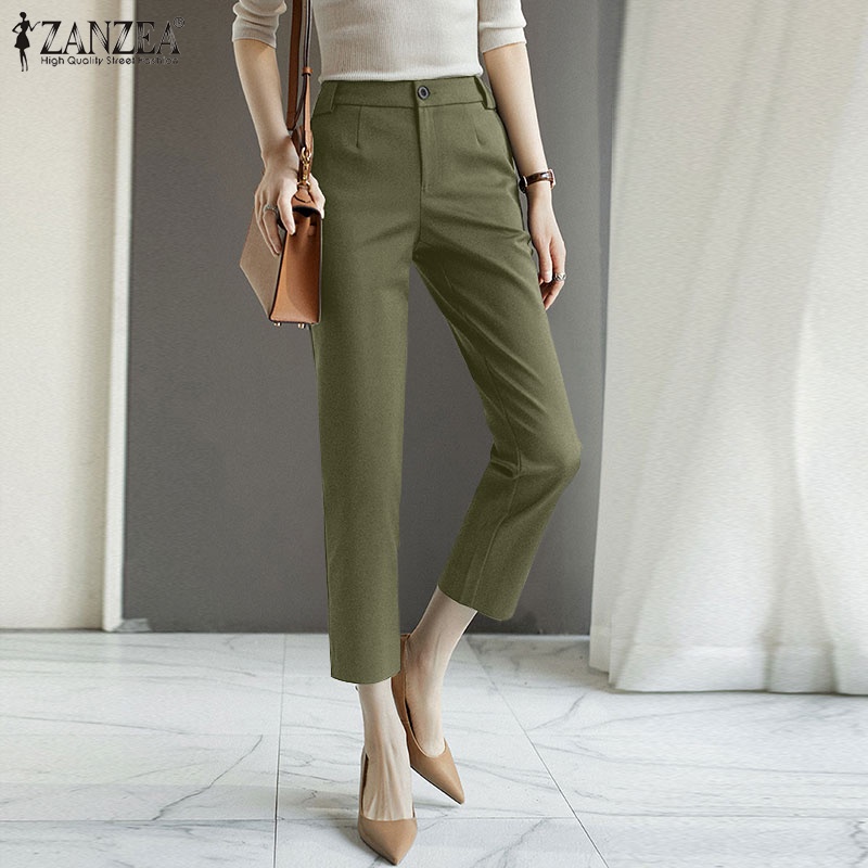 Zanzea Quần ống rộng Thời Trang Nữ Tính
