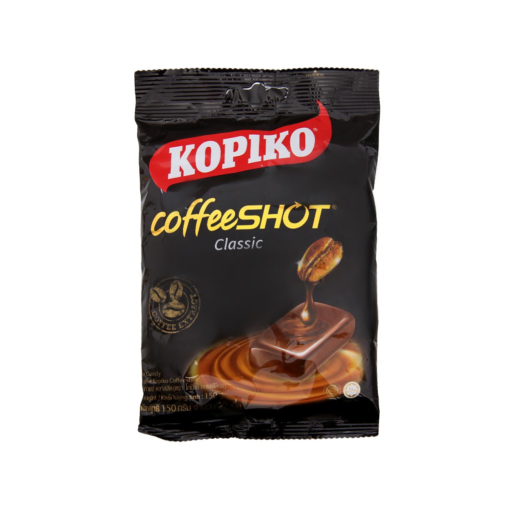 Kẹo cà phê Coffeeshot Classic KOPIKO gói 150g