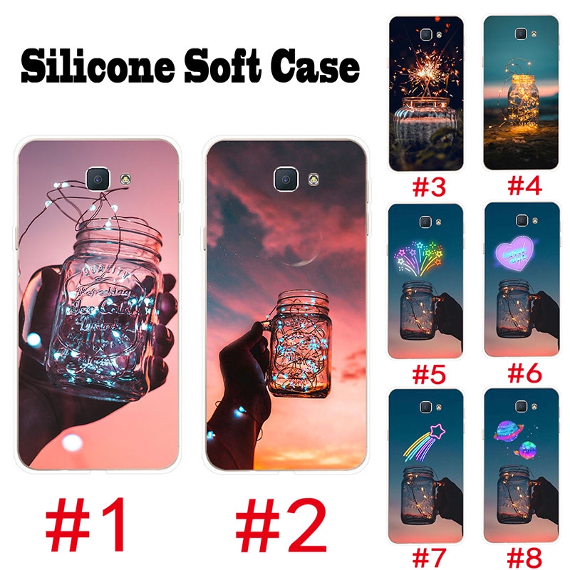 Ốp Lưng Điện Thoại Bằng Silicone Tpu Mềm In Hình Lọ Thủy Tinh Phát Sáng Cho Samsung Galaxy J2 / J5 / J7 Prime / J1 2016 / J1mini