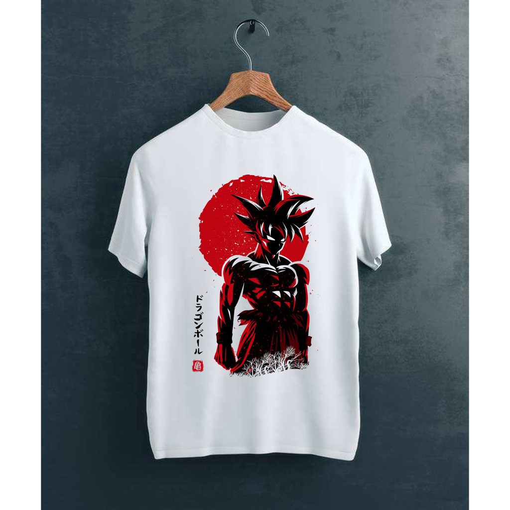 Áo thun 7 viên Ngọc rồng SONGOKU04(Trắng)