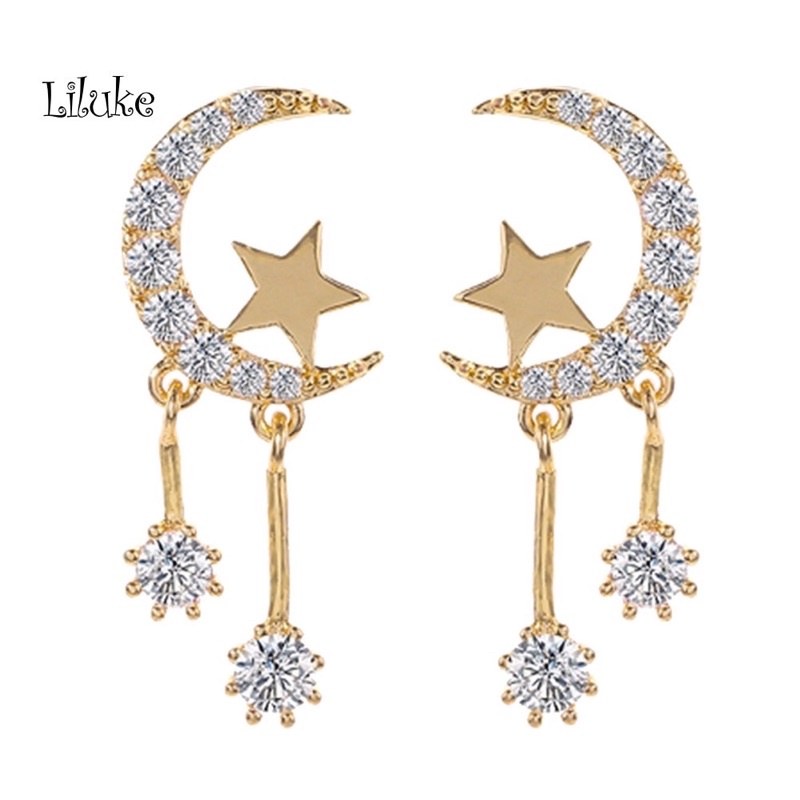 Bông tai Vầng Trăng khuyết🌙🌙