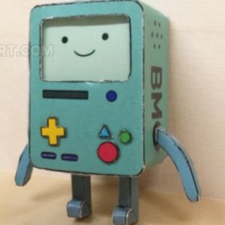 Mô hình giấy BMO chi tiết [Adventure time]