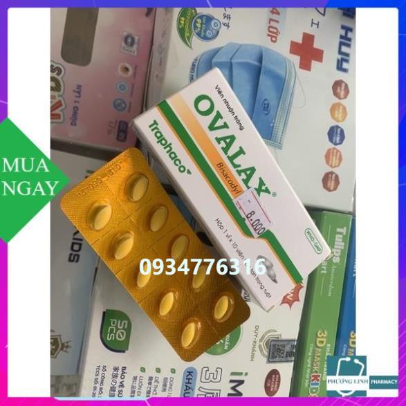 Viên uống Ovalax hộp 10 viên