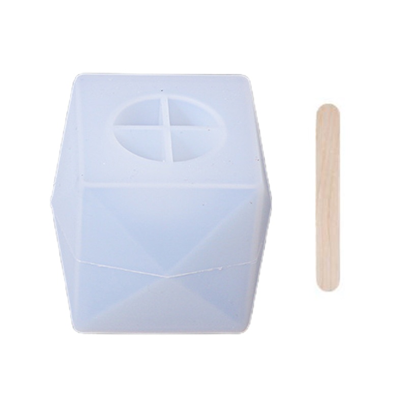 Khuôn Silicone Làm Giá Đỡ Nến / Xà Phòng Bằng Nhựa Resin DIY