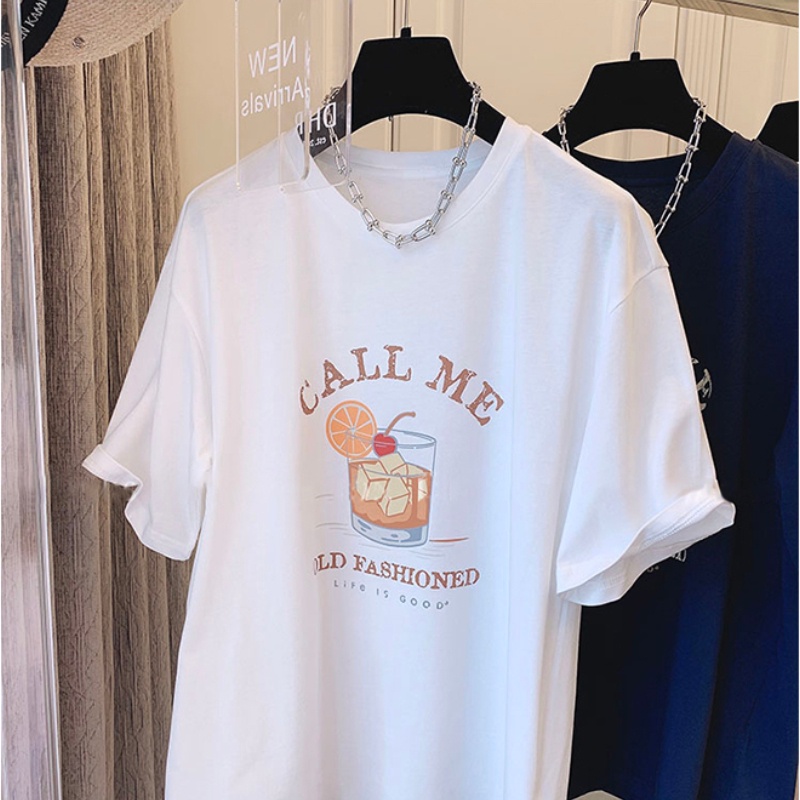 NRVP Áo Thun Tay Ngắn Cổ Tròn Thời Trang Mùa Hè Phong Cách Hàn Quốc 2022 Cho Nam Và Nữ