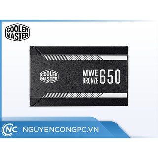 Nguồn cooler master mwe bronze 650 | 650w | 80 plus bronze