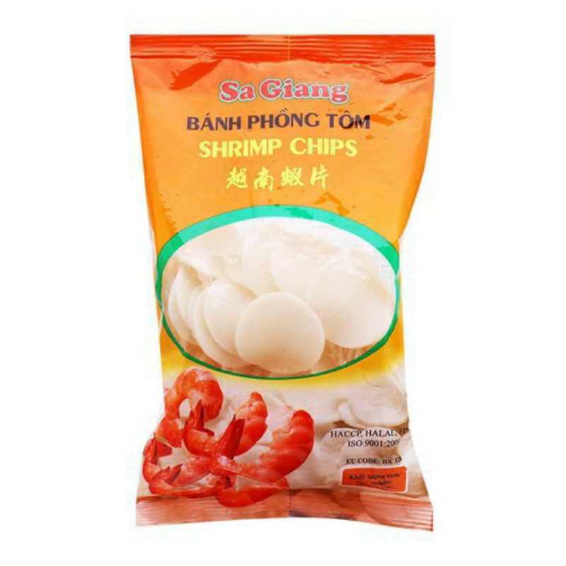 Bánh Phồng Tôm Sa Giang Gói 100g -200g