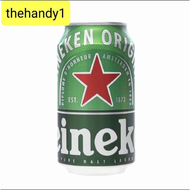 [Giao 1h] Bia Ken 1 lon lẻ - Heineken 330ml lon thường