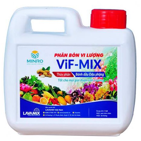 Phân Bánh Dầu VIF- MIX giúp cây hấp thu dinh dưỡng tối ưu 1 lít