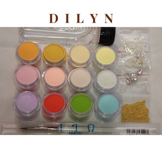 Phụ Kiện Nail - Bột Dẻo Đắp Hoa 3D