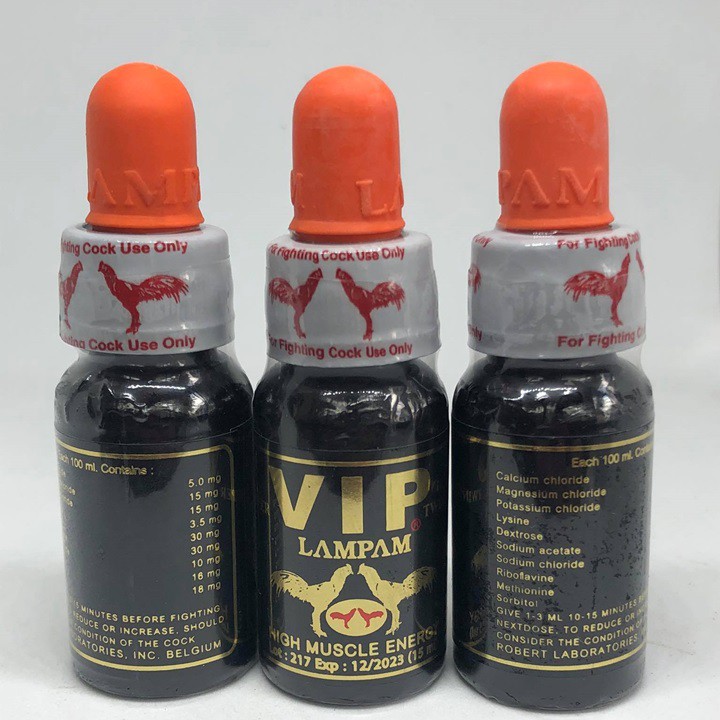 Nhỏ Đá VIP - LAMPAM Cho Gà - Chai 15ml Và Chiết Lẻ 2ml