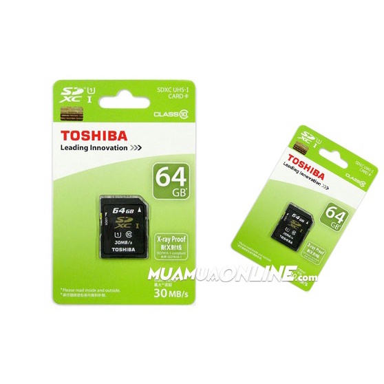 Thẻ nhớ MicroSDXC Toshiba M203 UHS-I U1 64GB 100MB/s chuyên camera và điện thoại