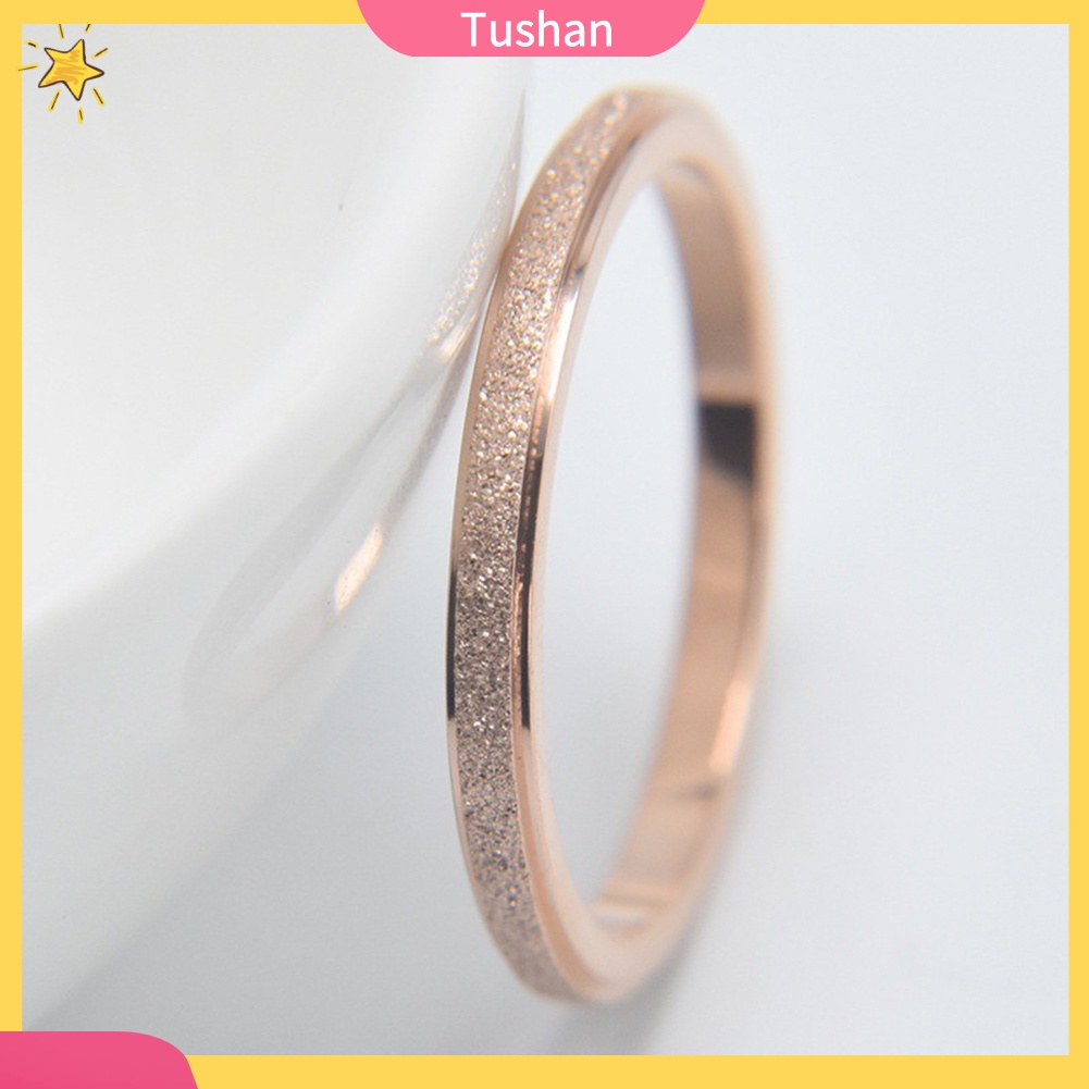 Nhẫn Cưới Bằng Thép Titanium Cho Nam Và Nữ