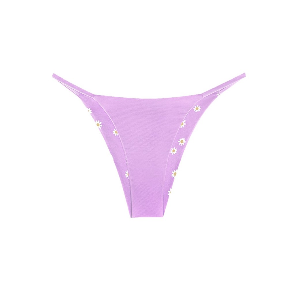 Quần bơi lẻ BOLD BIKINI 2in1 (Mặc được cả 2 mặt) hoa cúc tím | WebRaoVat - webraovat.net.vn