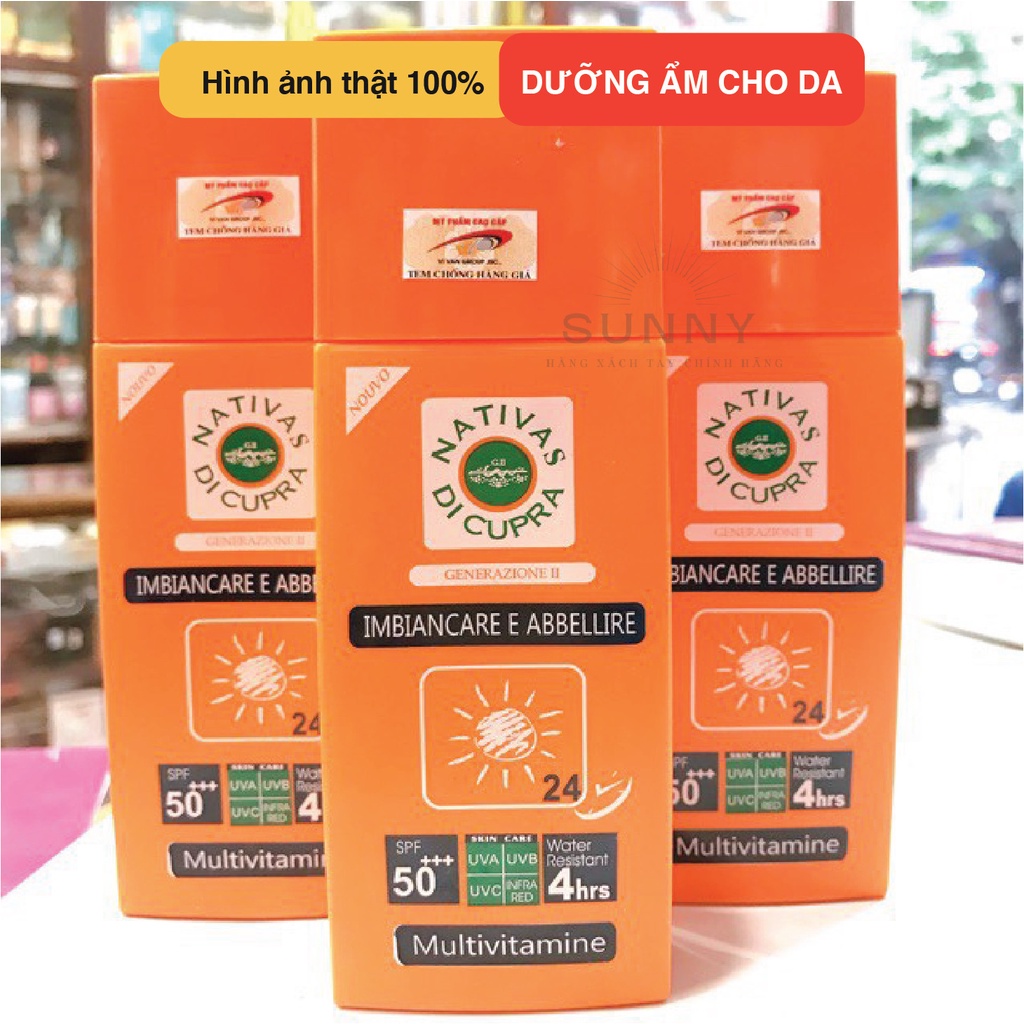 Kem chống nắng NATIVAS DICUPRA SPF50++