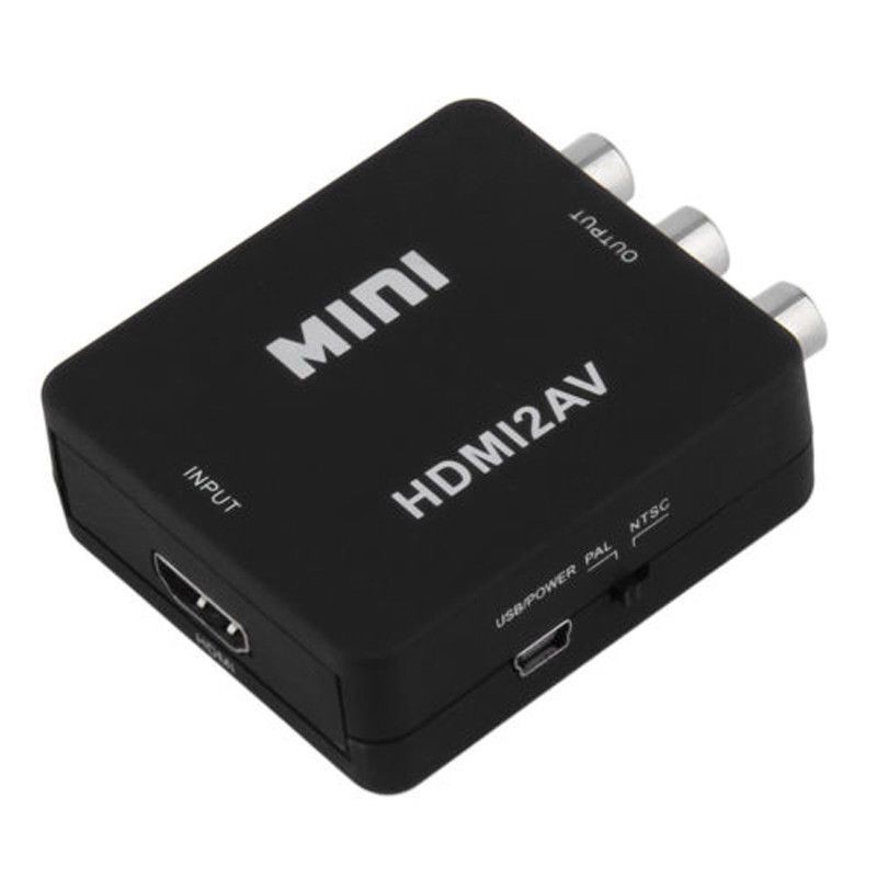 Bộ Chuyển Đổi Mini 1080p Hdmi Sang Rca Av Cvbs Cho Hdtv | BigBuy360 - bigbuy360.vn