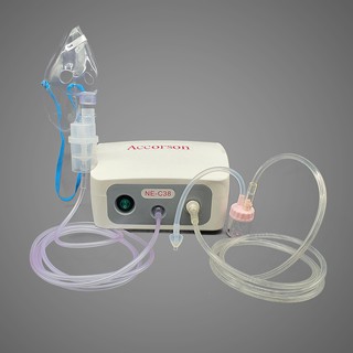 Máy khí dung NHẬP KHẨU ANH, máy xông hút mũi 2 trong 1 Accorson NE C38 – Trị viêm phổi, viêm phế quản, viêm xoang