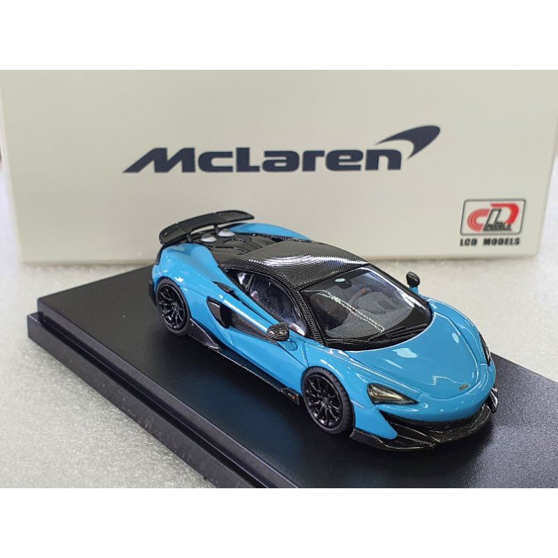 Xe Mô Hình McLaren 600TL 1:64 LCD Models ( Xanh Dương )