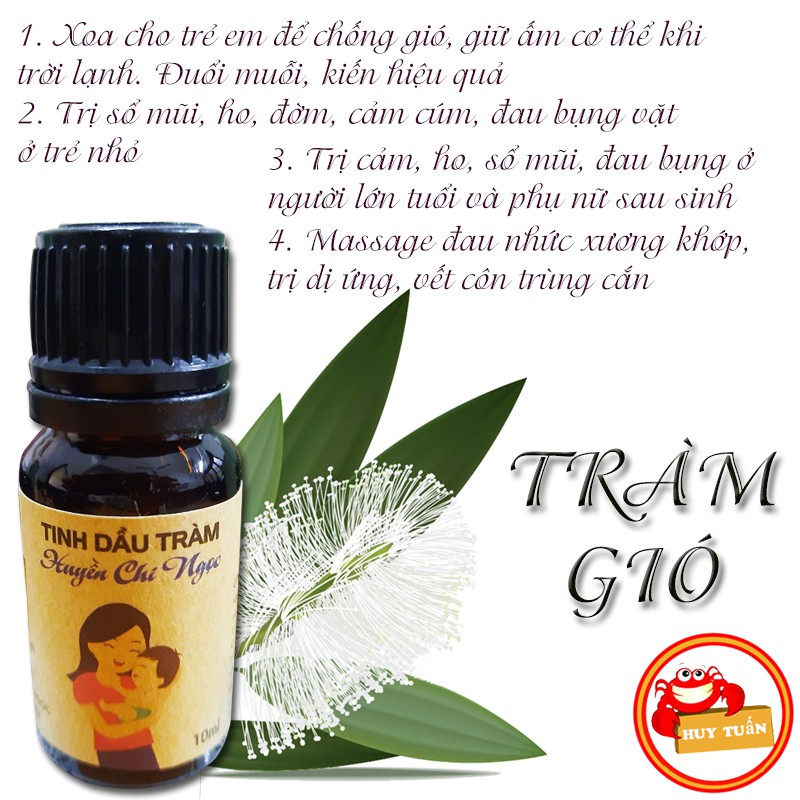 [Mã 252LIFESALE giảm 10% đơn 99K] Tinh dầu thiên nhiên nguyên chất 7 loại mùi hương dung tích 10ml