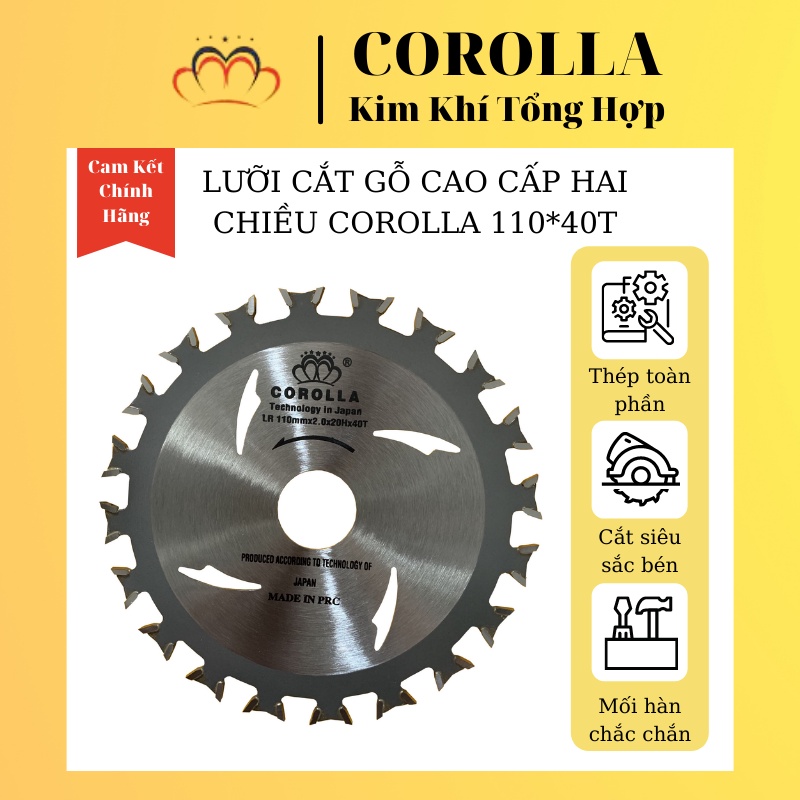 Lưỡi Cưa Gỗ hai chiều, Cắt gỗ nhóm A, cắt copha có đinh Phi 110
