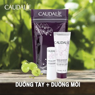 Set Kem Dưỡng Tay Và Son Dưỡng Môi Caudalie