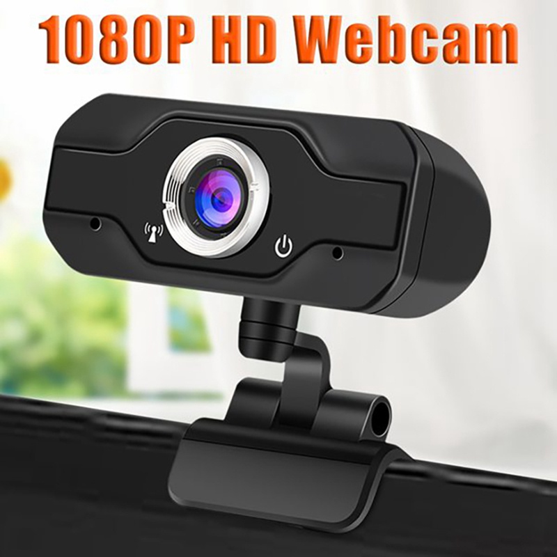 Webcam HD 1080P xoay 360 độ kèm micro cho máy tính/laptop | BigBuy360 - bigbuy360.vn