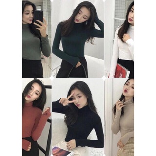 Áo giữ nhiệt thun lạnh, len gân VNT27