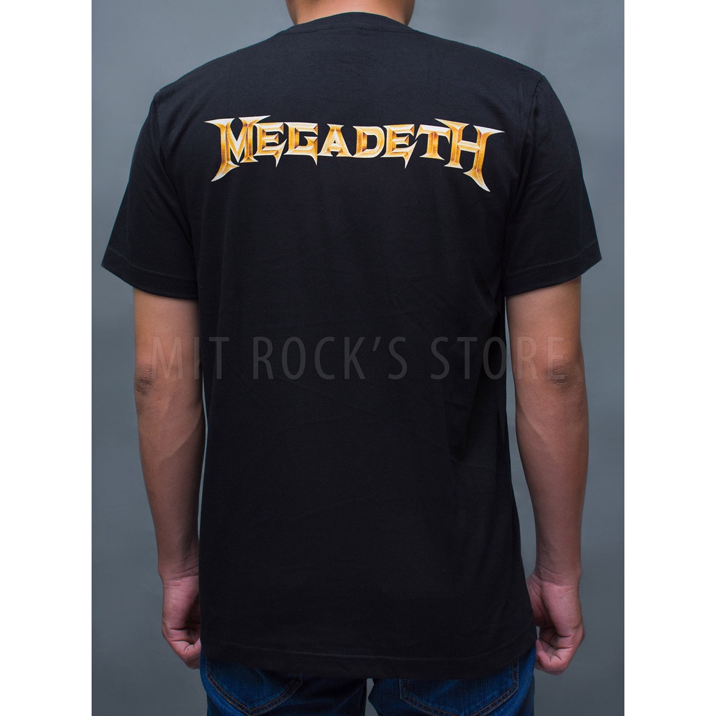 Áo Megadeth - Rock band tee - Áo Rock - Size S, M, L, XL, XXL - Áo Thái Lan