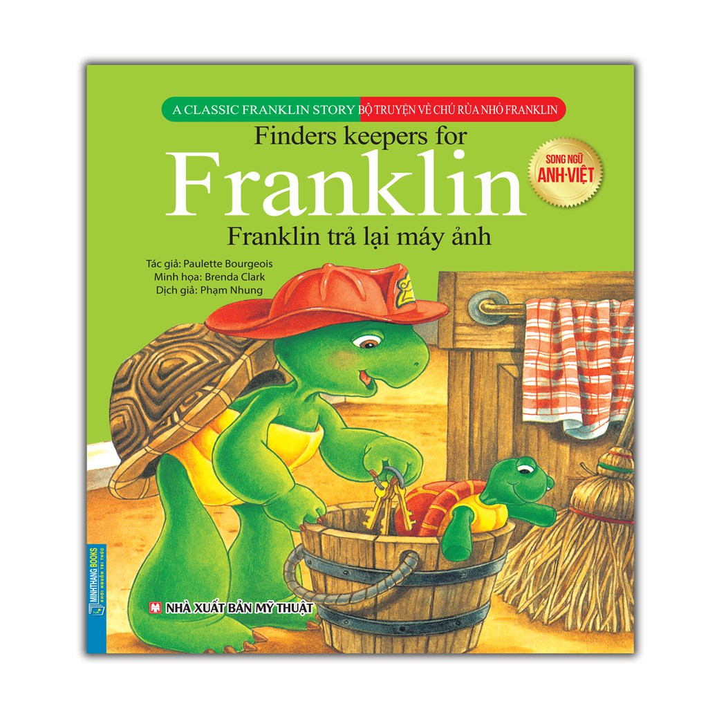 Sách-Combo 2c Bộ truyện về chú rùa nhỏ Franklin-Franklin trả lại máy ảnh &amp;Người bạn mới của Franklin