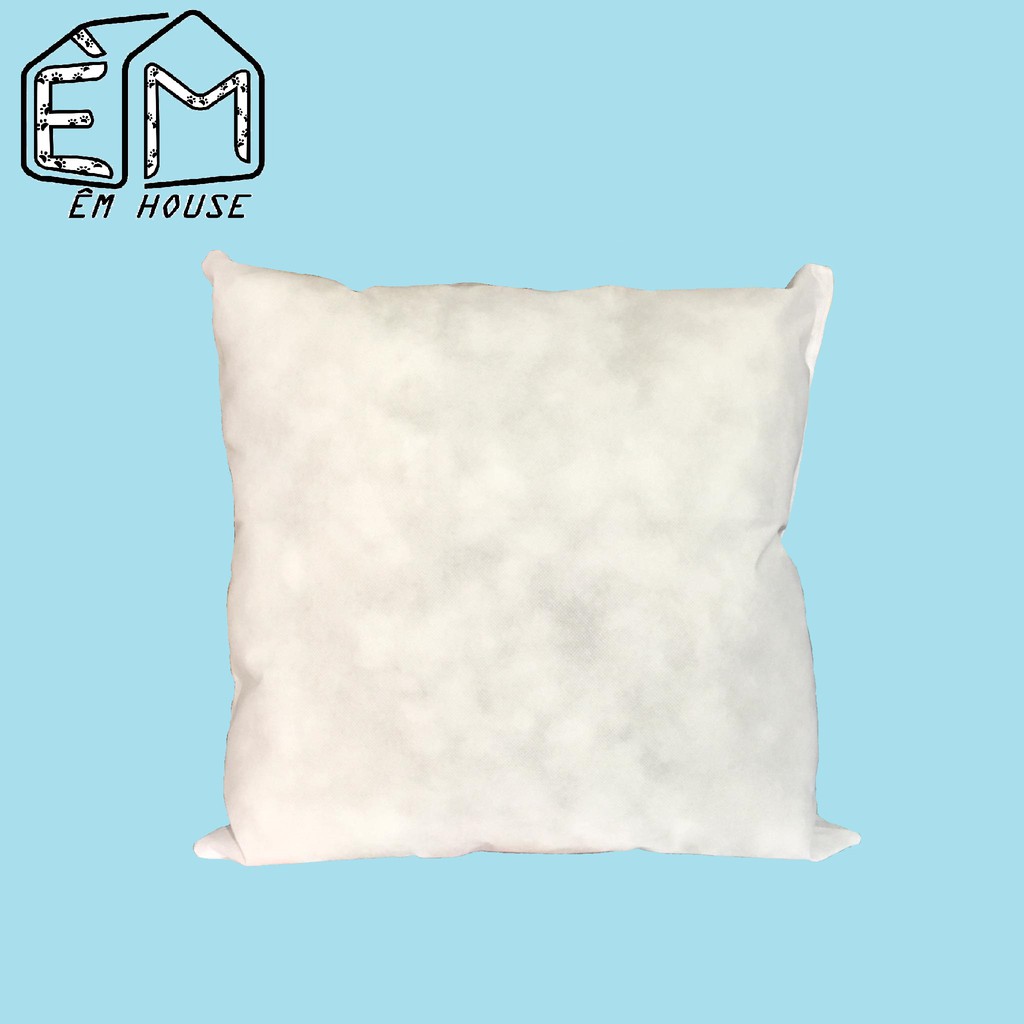 Vỏ ruột gối cao cấp vải dày Êm House có dây kéo