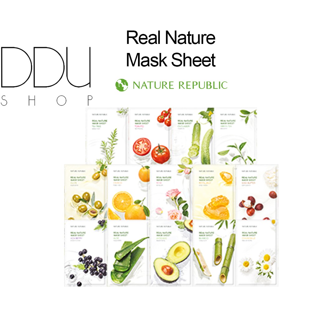 Mặt nạ Nature Republic hàng thật 23ml 14 loại tùy chọn | BigBuy360 - bigbuy360.vn