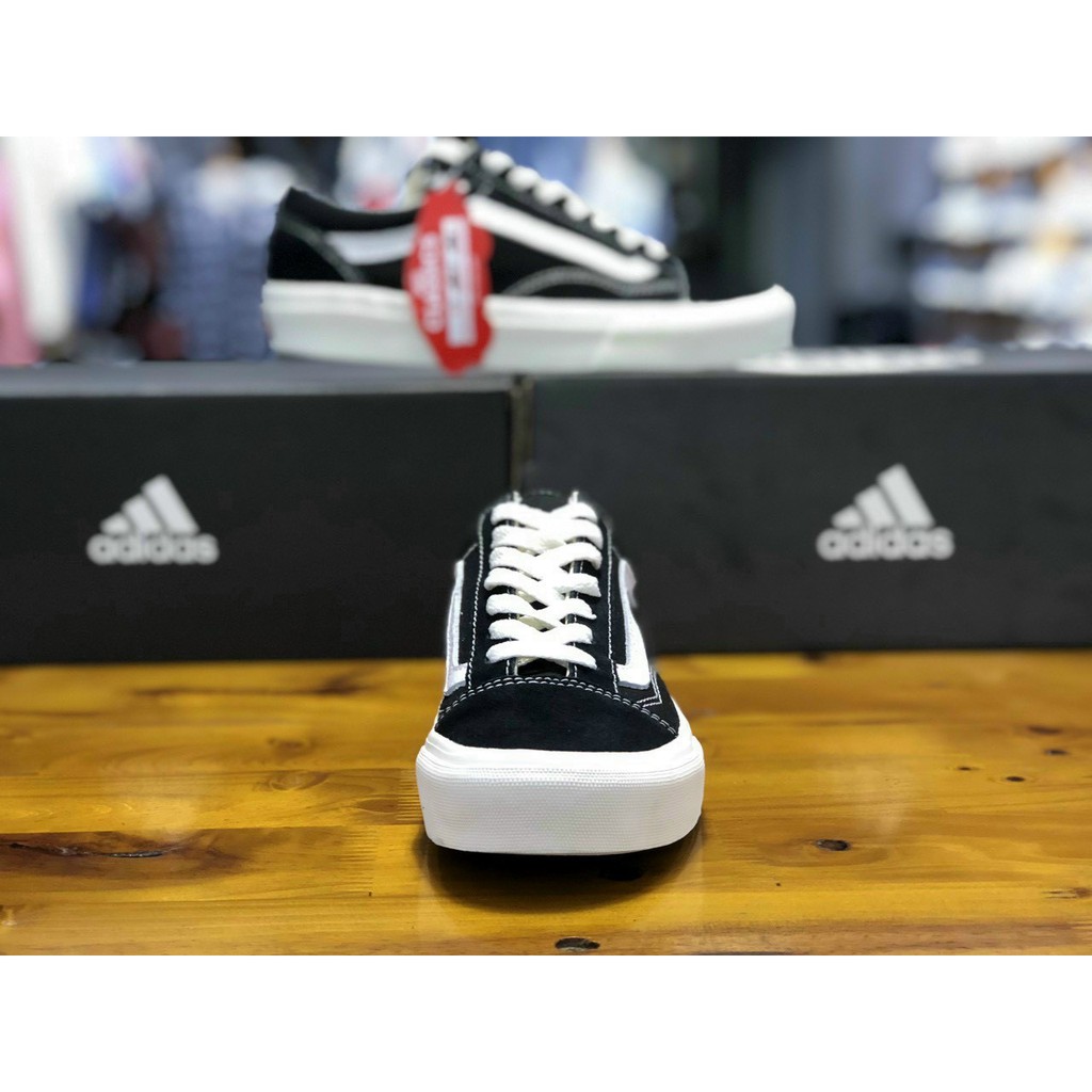 Giày vans vault old skool, giày van đen thấp cổ 11 bản Trung [full bill box ]