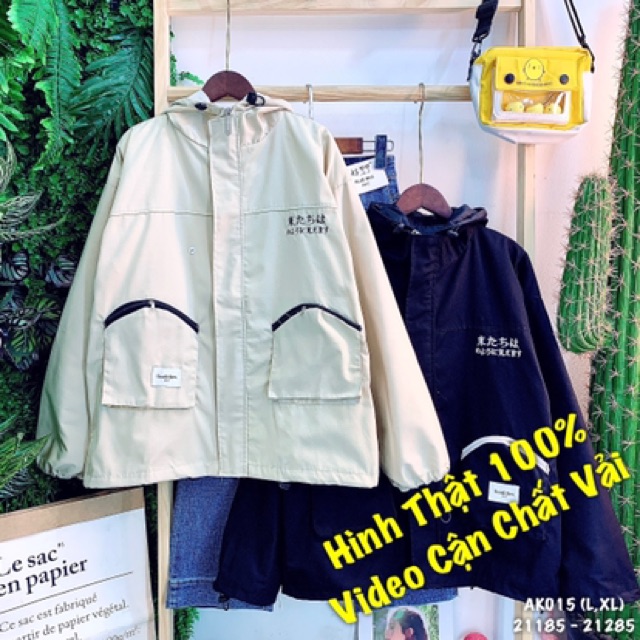 🌵 𝐓𝐡𝐞𝐔𝐥𝐳𝐳𝐚𝐧𝐠 🌵 015 Áo Khoác Nam,Nữ Kaki 2 Lớp Mẫu Mới Siêu Hottrend Bán Sỉ | BigBuy360 - bigbuy360.vn
