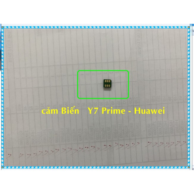 Cảm biến Y7 Prime - Huawei