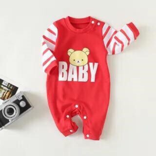 Bodysuit Gấu Đỏ Baby xúc cát