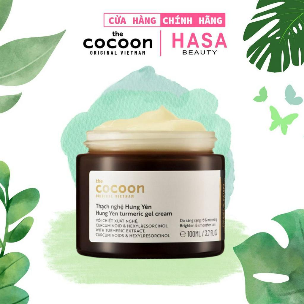 Thạch Nghệ Hưng Yên Cocoon 100ml | Kem dưỡng ẩm Nghệ Hưng Yên | Giúp làm sáng da và mờ thâm