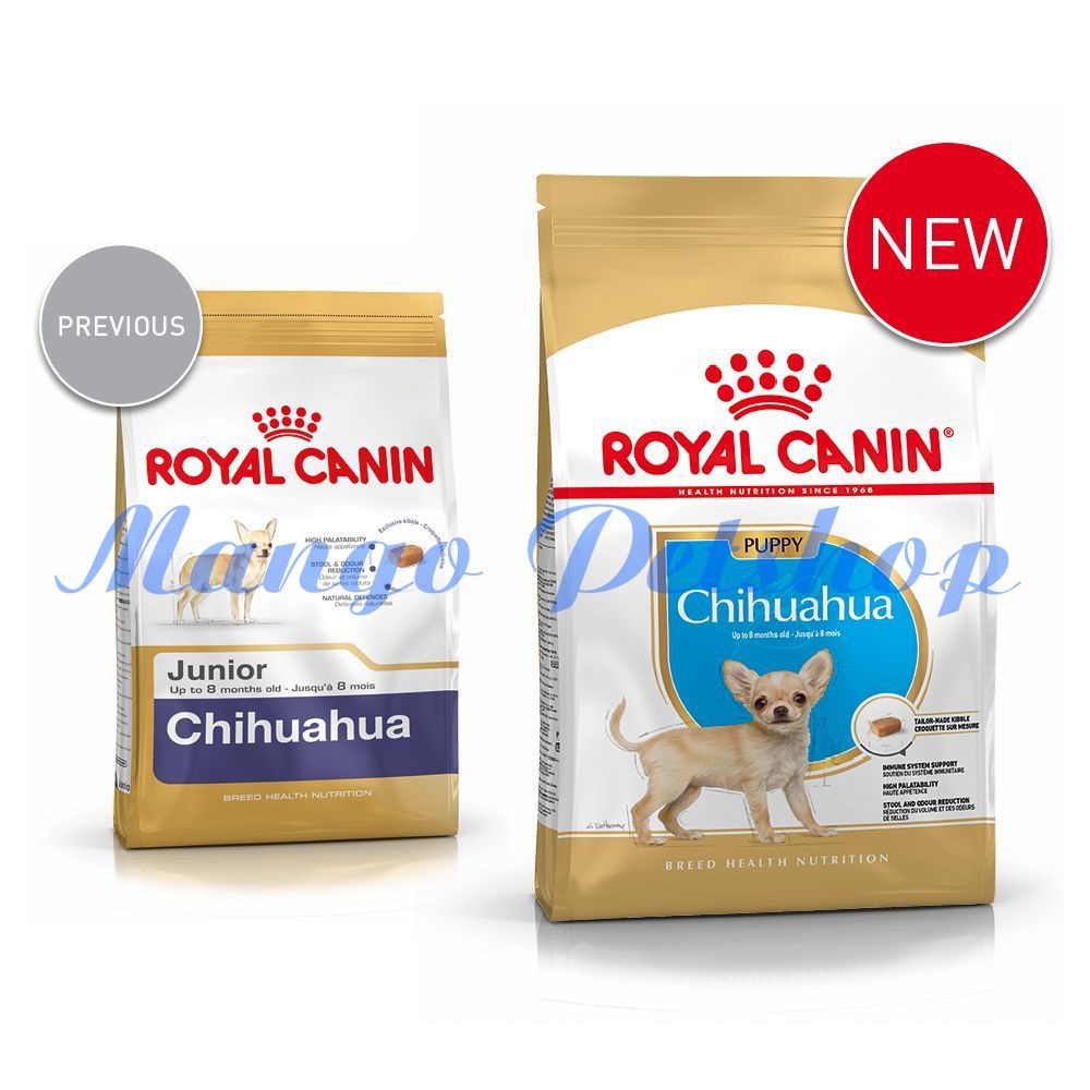 Thức Ăn Cho Chó Con Royal Canin Chihuahua Puppy Túi Hãng 500Gr