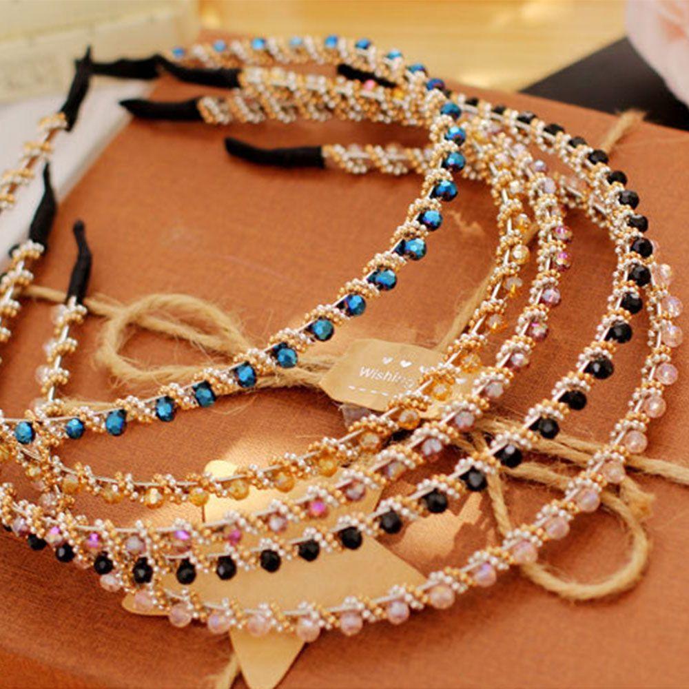 QQMALL Vòng Hoa Đội Đầu Cho Cô Dâu
