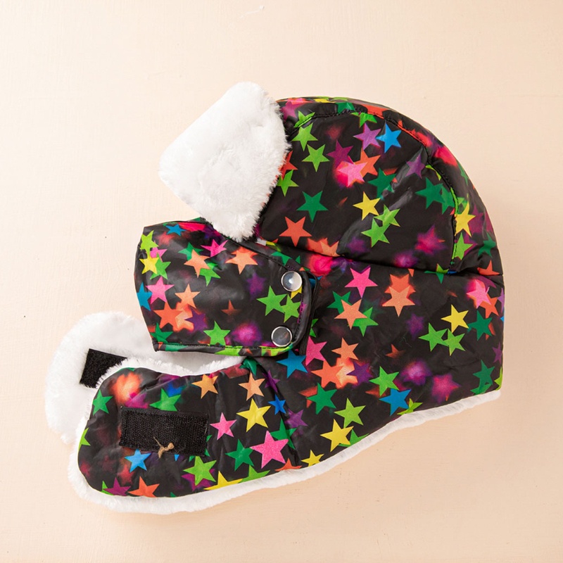 Mũ Trùm Đầu Che Tai Giữ Ấm Mùa Đông Dành Cho Bé Trai Gái