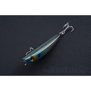 Mồi Câu Cá Giả Bằng Nhựa Cứng 8cm/9g Có Móc Câu 3D