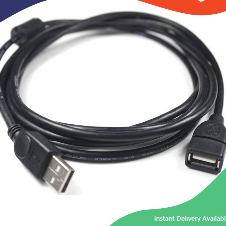 chất lượng cao   Dây Nối Dài Usb 2.0 1.5m 3m 5m , tốc độ nhanh , dây bền