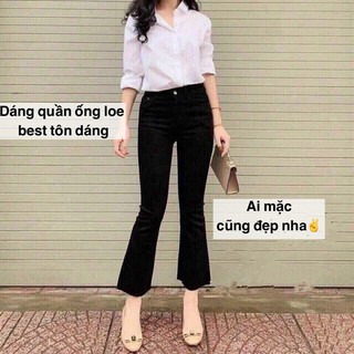 1303QO- Quần ống loe cho các chị em
