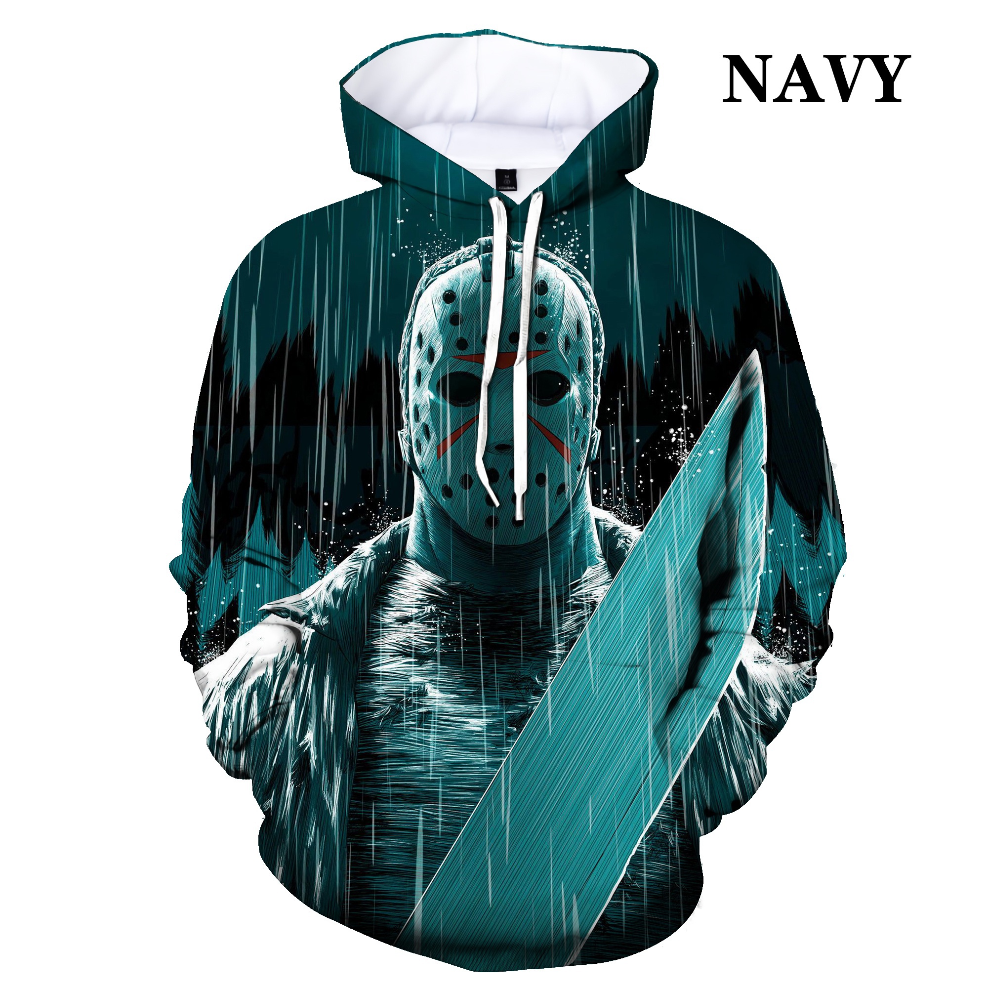 Áo Hoodie In Hình Nhân Vật Phim Kinh Dị Freddy Vs Jason 3d Cá Tính Cho Nam