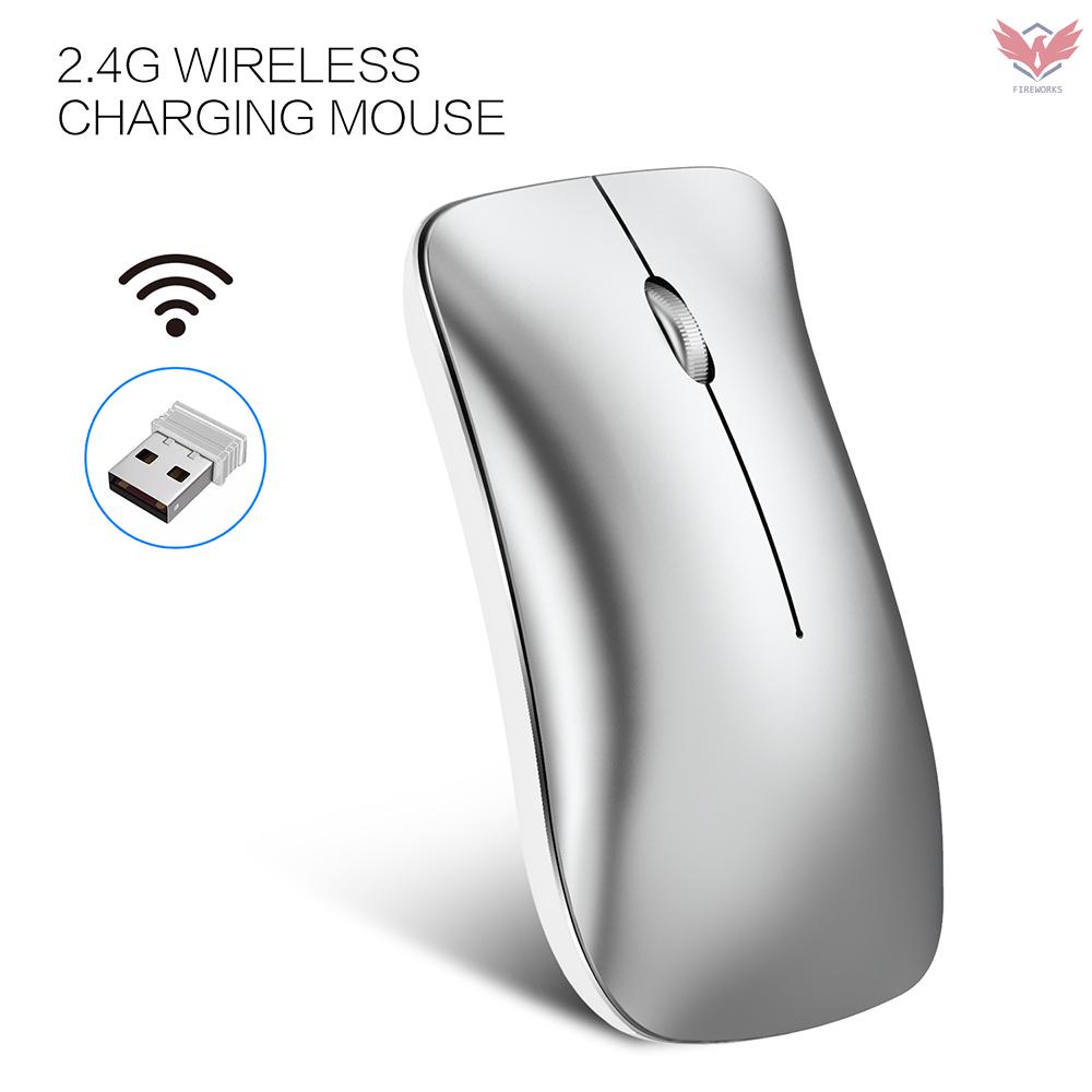 HXSJ T27 2.4Ghz Wireless Mouse Ergonomic Rechargeable Mice 1600 DPI 3DPI Optional for Mac Laptop PC Computer