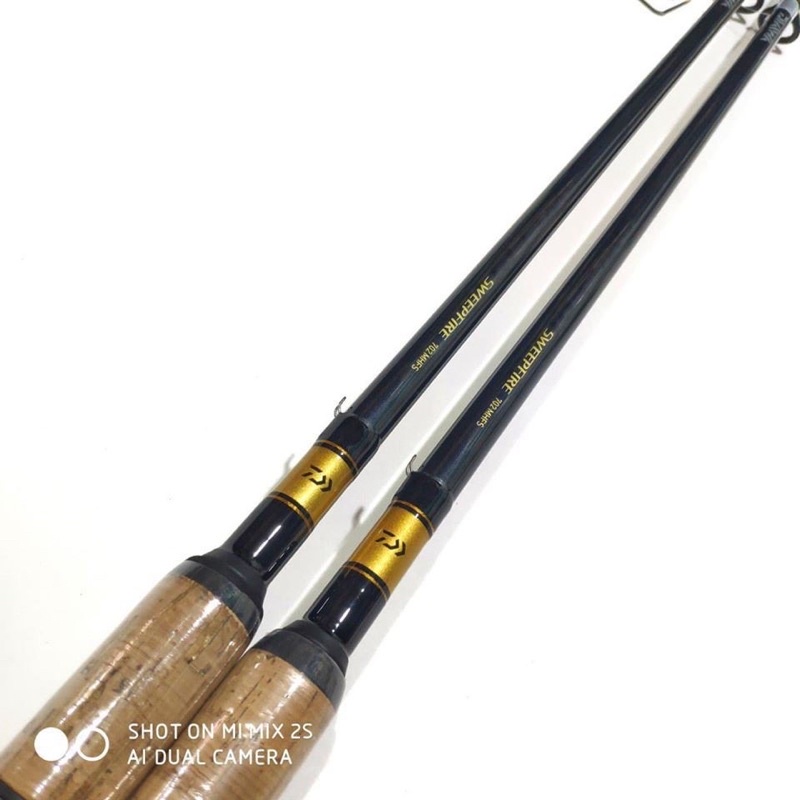 cần câu lure DAIWA dài 2m1 đứng cần siêu khoẻ y hình