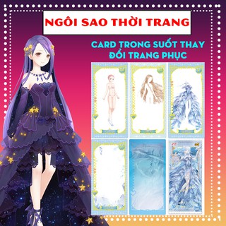 Card trong suốt Ngôi Sao Thời Trang Miracle Nikki - Tinh Mộng - card trong thẻ bài thay đổi trang phục