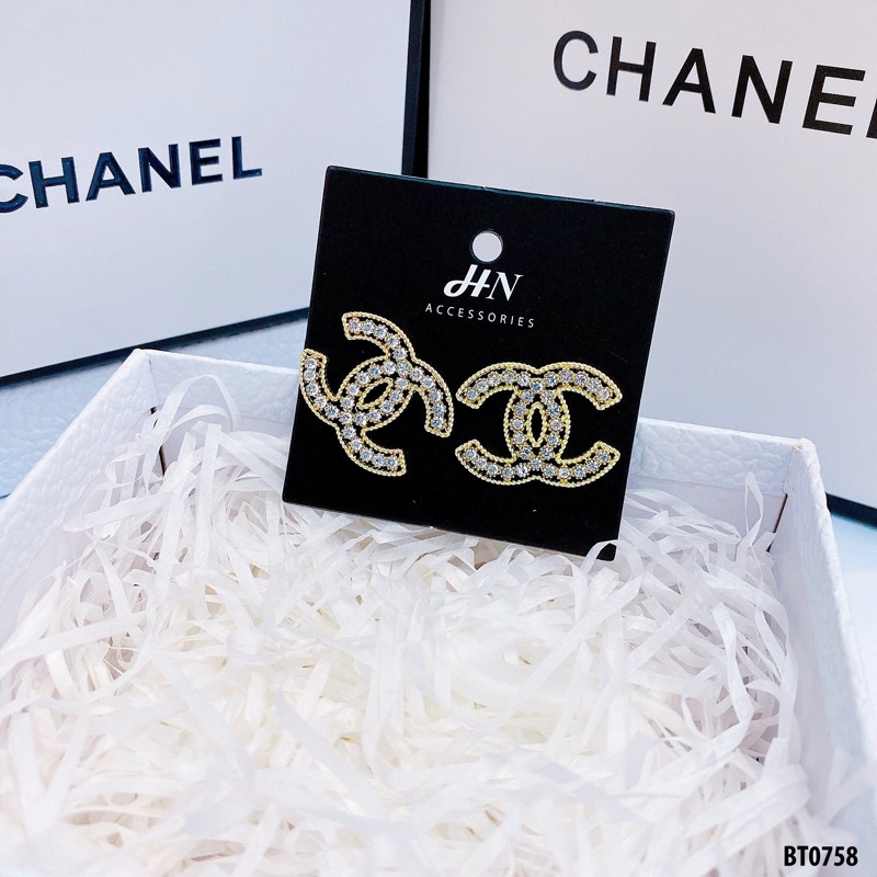khuyên tai chanel cao cấp