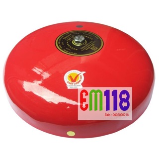 Em118 - chuông điện 6 inch / 8 inch 220v - chuông tiến thành báo động báo cháy