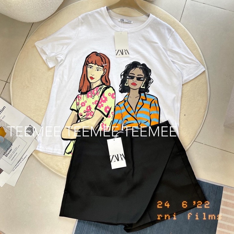 Áo phông hai cô gái